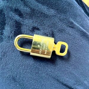 Louis Vuitton lock and key